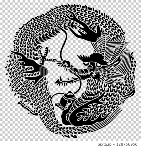 這是我的家徽，叫做左龍圈。 128756950