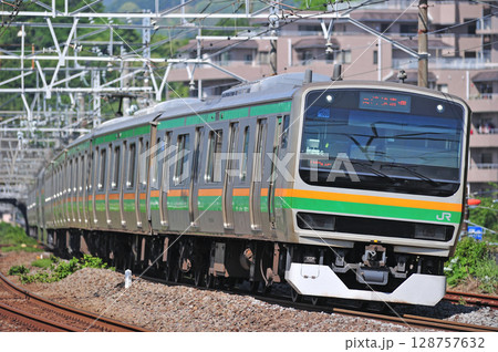 東海道本線　真鶴　JR東日本　E231系1000番台　U586編成（小山） 128757632