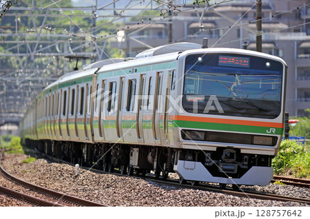 東海道本線　真鶴　JR東日本　E231系1000番台　S-05編成（国府津） 128757642