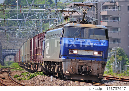 東海道本線 真鶴 JR貨物 EF200-6(吹田) 東海道本線 真鶴 JR貨物 EF200-6(吹田) 128757647
