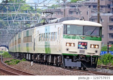 東海道本線 真鶴 JR東日本 185系 A5編成(大宮) 踊り子 東海道本線 真鶴 JR東日本 185系 A5編成(大宮) 踊り子 128757655