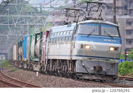 東海道本線 真鶴 JR貨物 EF66-111(吹田) 東海道本線 真鶴 JR貨物 EF66-111(吹田) 128760291