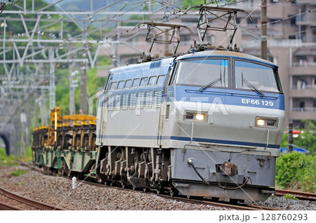 東海道本線 真鶴 JR貨物 EF66-129(吹田) 東海道本線 真鶴 JR貨物 EF66-129(吹田) 128760293