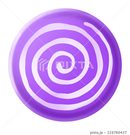 Purple swirl candy halloween Purple swirl candy halloween 128760437