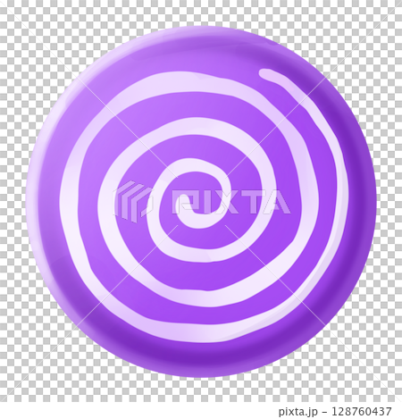 Purple swirl candy halloween Purple swirl candy halloween 128760437