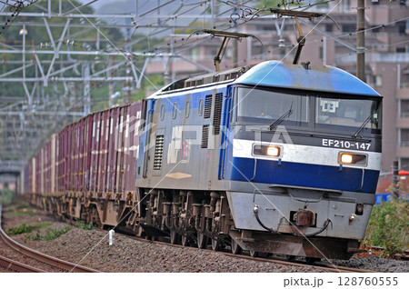 東海道本線　真鶴　JR貨物　EF210-147（岡山） 128760555