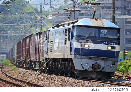 東海道本線　真鶴　JR貨物　EF210-167（吹田） 128760566
