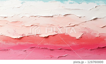 Modern oil and acrylic smear blot canvas painting wall.  128760800