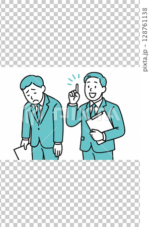 Businessmen having a pleasant conversation Businessmen having a pleasant conversation 128761138