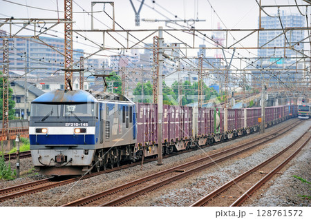 東海道本線　相模貨物　JR貨物　EF210-145（吹田） 128761572