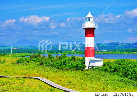 はまなすの丘公園の風景　(北海道石狩市) 128761589