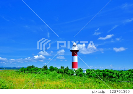はまなすの丘公園の風景 (北海道石狩市) はまなすの丘公園の風景 (北海道石狩市) 128761599