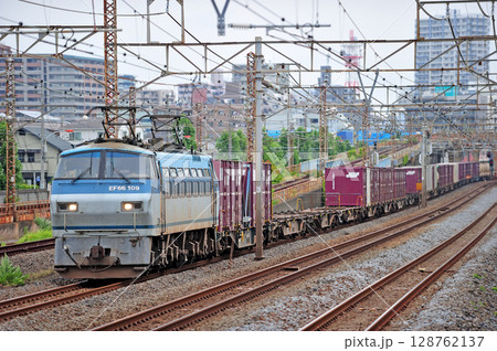 東海道本線　相模貨物　JR貨物　EF66-109（吹田） 128762137