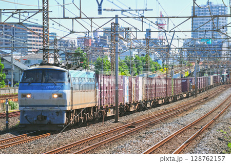 東海道本線　相模貨物　JR貨物　EF66-123（吹田） 128762157