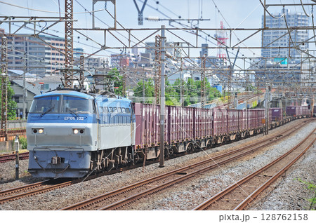 東海道本線　相模貨物　JR貨物　EF66-102（吹田） 128762158