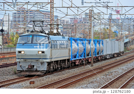 東海道本線　相模貨物　JR貨物　EF66-130（吹田） 128762180