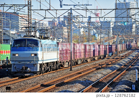 東海道本線　相模貨物　JR貨物　EF66-118（吹田） 128762182