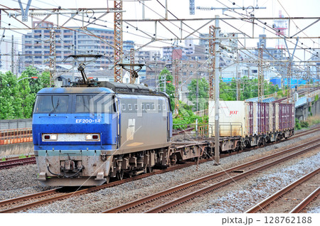 東海道本線　相模貨物　JR貨物　EF200-14（吹田） 128762188