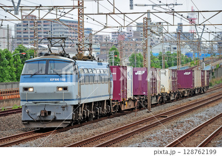 東海道本線　相模貨物　JR貨物　EF66-118（吹田） 128762199