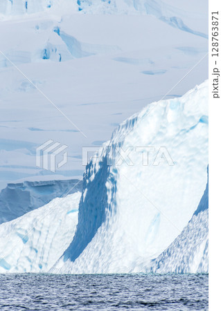 Antarctic landscape near Graham passage 128763871