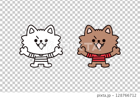 狼男のイラスト 狼男のイラスト 128766712