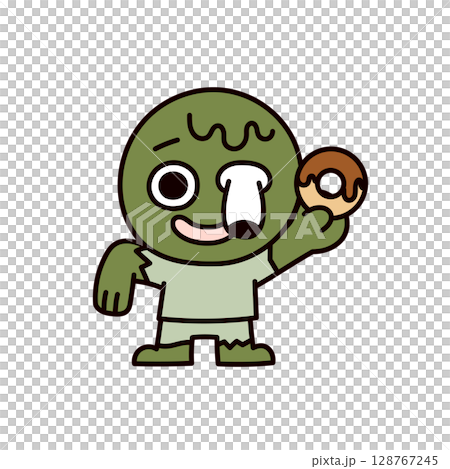 ゾンビのイラスト ゾンビのイラスト 128767245