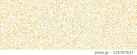 Seamless golden star confetti pattern. Gold glitter sparkle repeated background. Yellow shiny confetti repeated wallpaper. Christmas, New Year, wedding or birthday party decoration. Vector Seamless golden star confetti pattern. Gold glitter sparkle repeated background. Yellow shiny confetti repeated wallpaper. Christmas, New Year, wedding or birthday party decoration. Vector 128767637