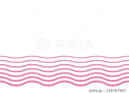 シンプルな3dの曲線のフレーム 128767907