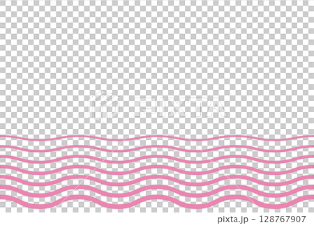 シンプルな3dの曲線のフレーム 128767907