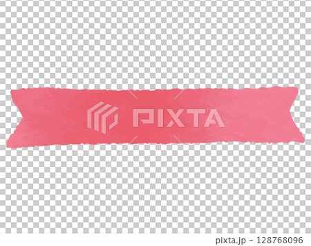 Ribbon watercolor hand-drawn style decoration pink Ribbon watercolor hand-drawn style decoration pink 128768096