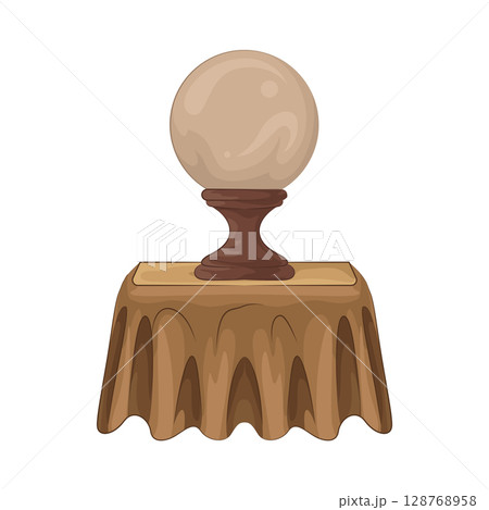 Illustration of Crystal Ball Illustration of Crystal Ball 128768958