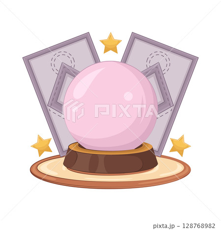 Illustration of Crystal Ball  128768982