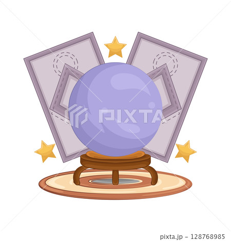 Illustration of Crystal Ball  128768985