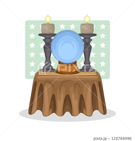 Illustration of Crystal Ball  128768996
