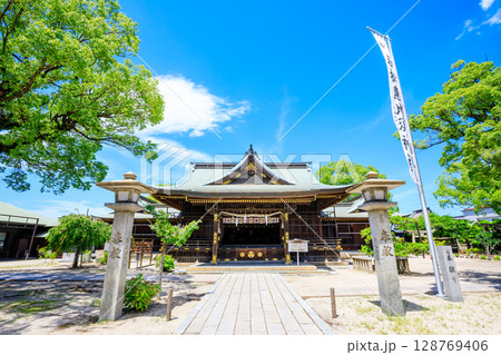 夏の若松惠比須神社　福岡県北九州市 128769406