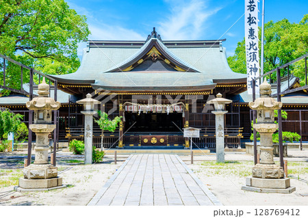 夏の若松惠比須神社　福岡県北九州市 128769412