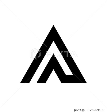 initial letter a vector design 128769490
