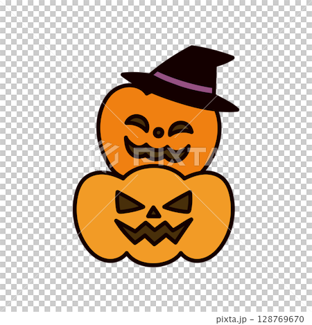 Illustration of jack o lantern 128769670