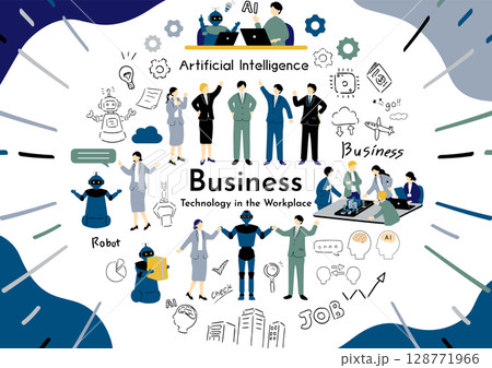 ビジネスシーン素材集 128771966