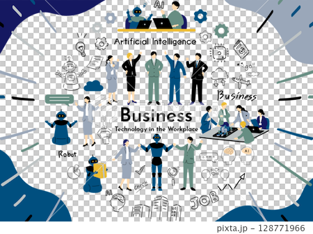 ビジネスシーン素材集 128771966