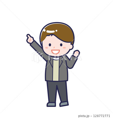 私服の大人／ななめ／男性 05 128772771