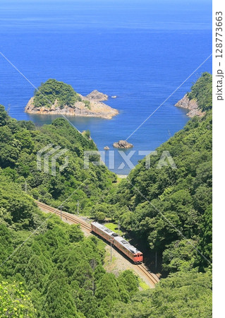夏の山陰本線 128773663