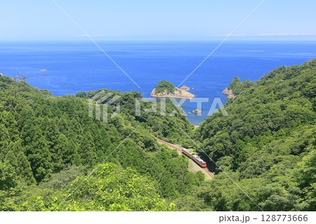 夏の山陰本線 128773666