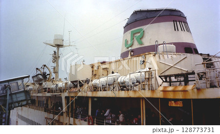Seikan-renrakusen ferry 最後の青函連絡船の雄姿 (1980年代，JR元年へ) 128773731