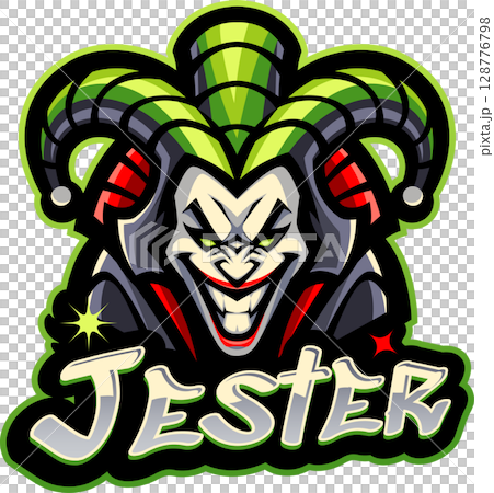 Jester head mascot 128776798