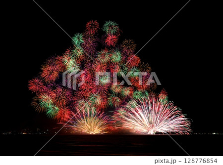 三重県 津市 津花火大会 三重県 津市 津花火大会 128776854
