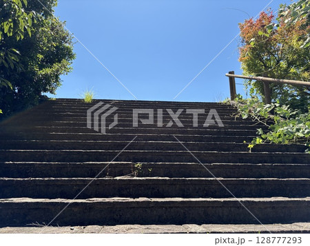 火張山公園 階段 火張山公園 階段 128777293