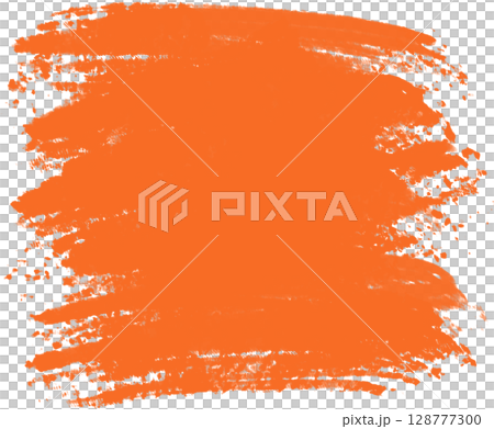 Orange hand drawn paint background illustration Orange hand drawn paint background illustration 128777300