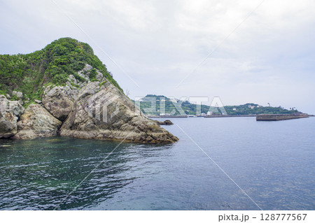 高島最南端にある高島飛島磯釣公園 128777567