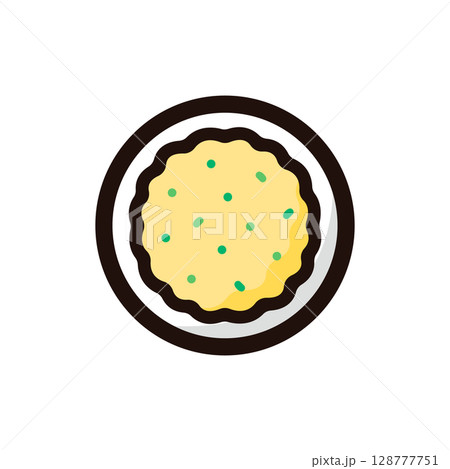 クスクスのイラストアイコン(モロッコ料理・北アフリカ・飲食メニュー素材) クスクスのイラストアイコン(モロッコ料理・北アフリカ・飲食メニュー素材) 128777751